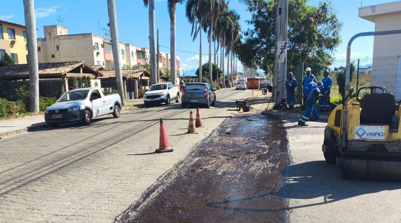 Campos: Serviços Públicos atua com frentes de trabalho na cidade e no interior