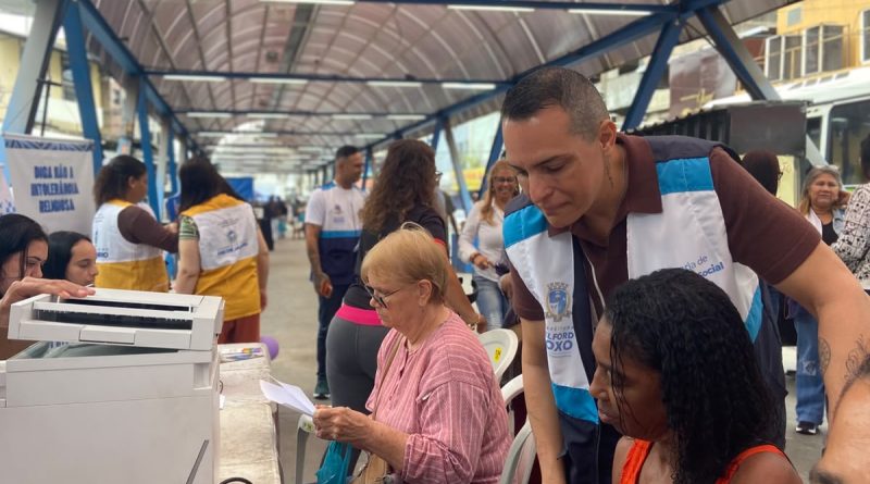 Belford Roxo leva Lei Maria da Penha ao Centro da Cidade com ação social
