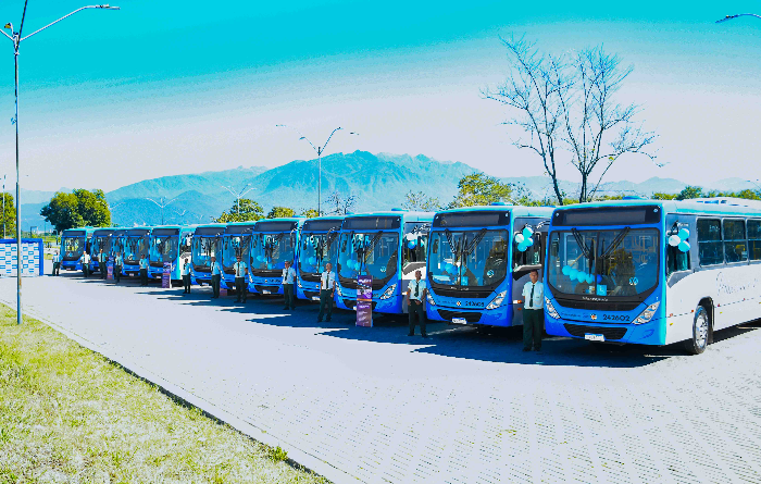 Resende recebe 12 novos ônibus com ar-condicionado e amplia transporte público com 2.550 novas viagens por mês