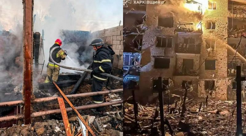 Bombardeios russos deixam três mortos na Ucrânia
