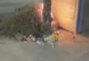 Incêndio destrói banca de jornal na Taquara