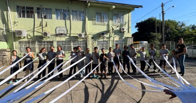 Petrópolis: Alunos da Escola Municipal Dom Pedro de Alcântara participam de atividade da Olimpíada Brasileira de Astronomia e Astronáutica