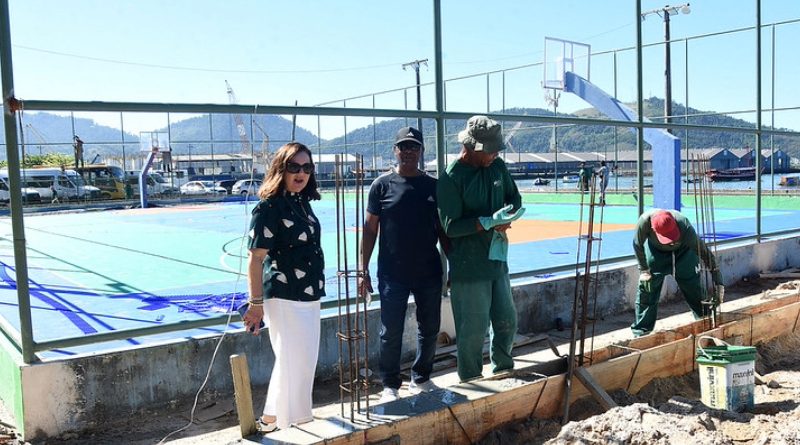 Prefeitura amplia investimentos em quadras, praças e espaços de convivência em Angra