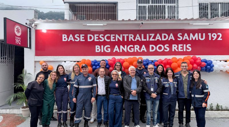 Nova base do SAMU no Balneário amplia capacidade de atendimentos em Angra