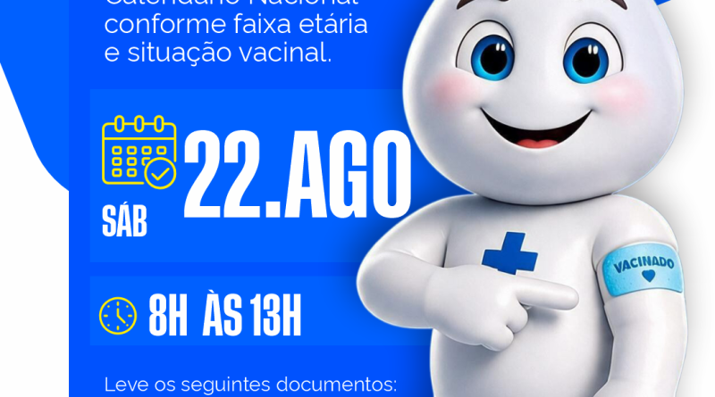 Dia D da Multivacinação acontece neste sábado em Três Rios