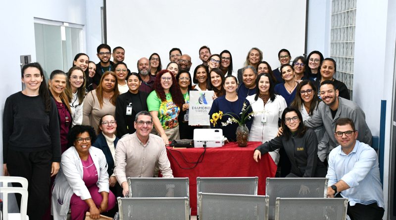 Hospital de Emergência de Resende recebe Certificação Diamond do Programa Angels