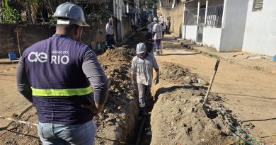 Obras ampliam o abastecimento de água em Rio Bonito