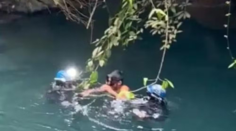 Pescador é resgatado após passar 15 dias em bolha de ar de caverna inundada
