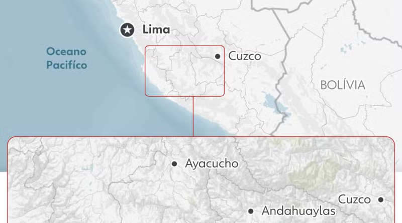 Terremoto de magnitude 6,7 atinge o Peru