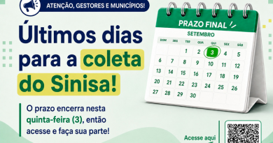 Últimos dias para o envio de informações ao Sinisa