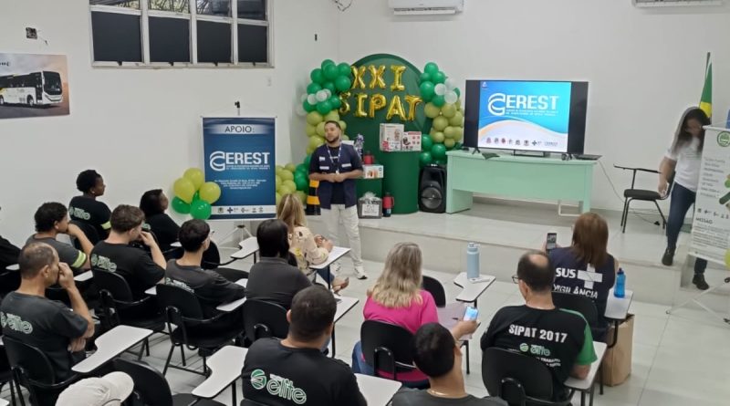 Centro de Saúde do Trabalhador de Volta Redonda faz palestras em empresas do município