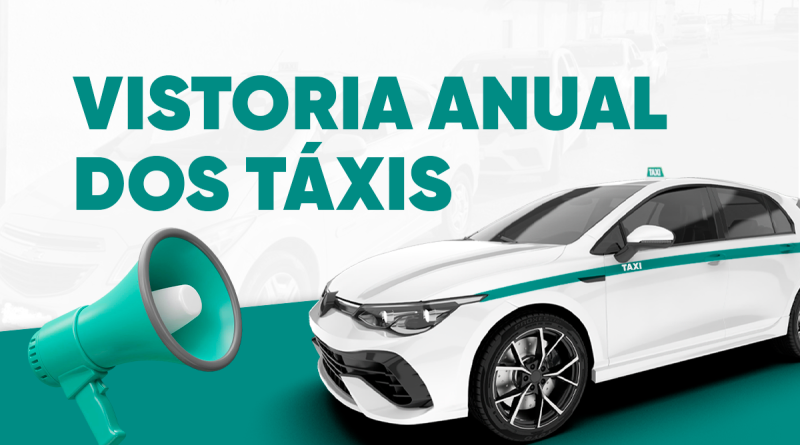 Vistoria anual dos táxis começa no dia 1º de setembro em São Pedro da Aldeia