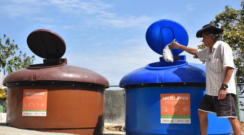 Niterói: Clin amplia programa de coleta seletiva com novos moloks