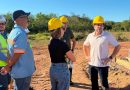 Prefeito de Pinheiral Luciano Muniz acompanha obras de revitalização do Parque Fluvial