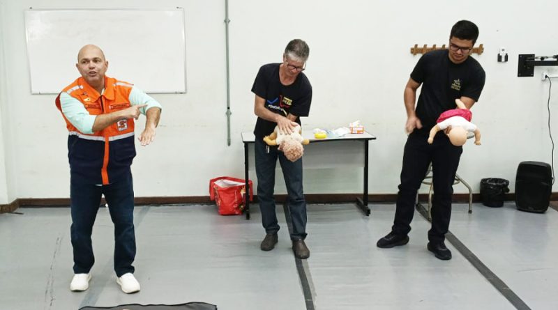 Defesa Civil e Bombeiros promovem Curso de Primeiros Socorros no Centro de Formação Artística de Rio das Ostras