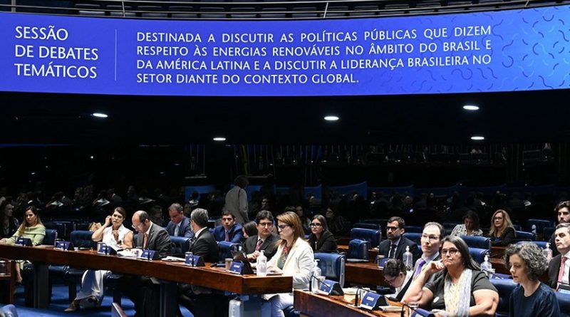 Debate no Plenário aponta gargalos para expansão de energias renováveis