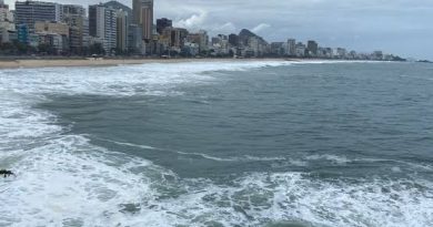 Marinha estende alerta de ressaca para a orla do Rio