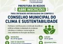 Prefeitura de Búzios abre inscrições para eleição do Conselho Municipal do Clima e Sustentabilidade