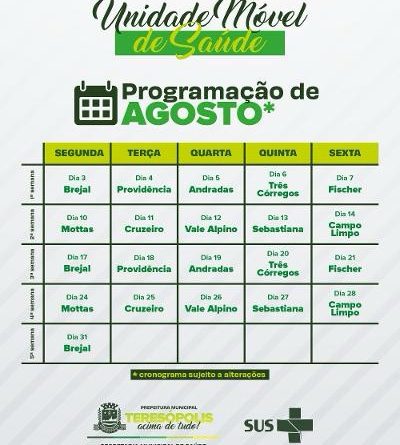 Unidade Móvel de Saúde leva atendimento médico, odontológico e vacinação a 10 bairros da área rural de Teresópolis&nbsp;