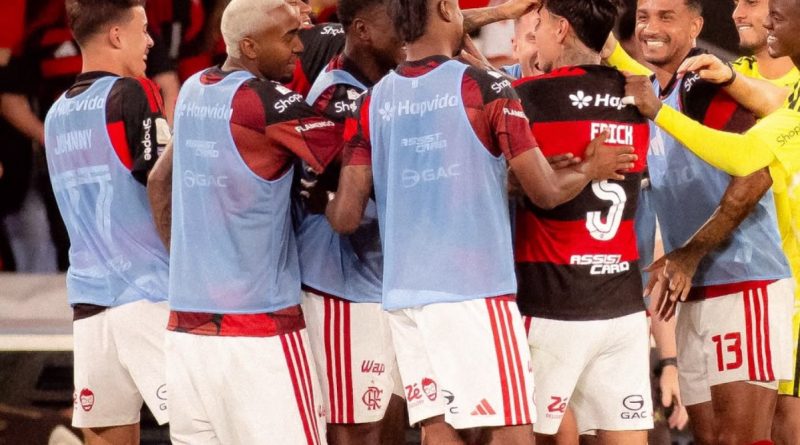 Flamengo vence Vitória com golaço de Pulgar pelo Brasileirão
