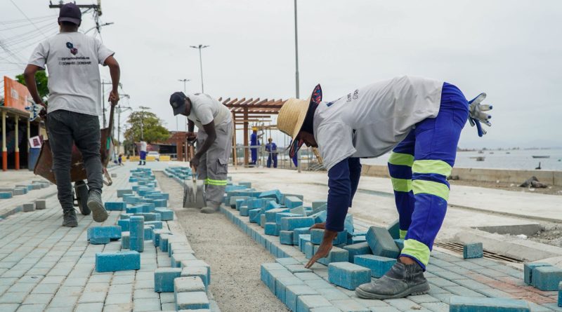 São Gonçalo: Obras na orla da Praia das Pedrinhas entram em reta final