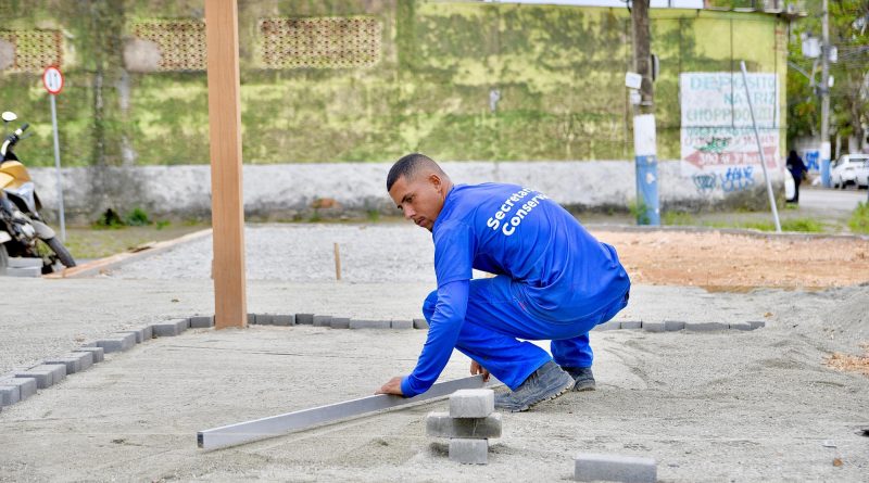 Belford Roxo: Obras na nova grande área de lazer&nbsp;da Gonçalves Gato continuam avançando
