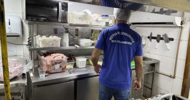 Fiscalização encontra 14,2 quilos de alimentos impróprios para consumo em bares e restaurantes da Barra da Tijuca