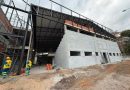 Prefeitura de Três Rios avança na fase final das obras do maior ginásio poliesportivo da região