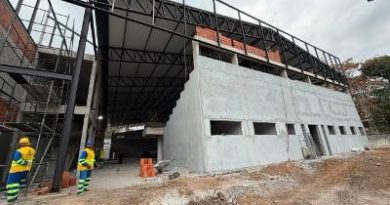 Prefeitura de Três Rios avança na fase final das obras do maior ginásio poliesportivo da região