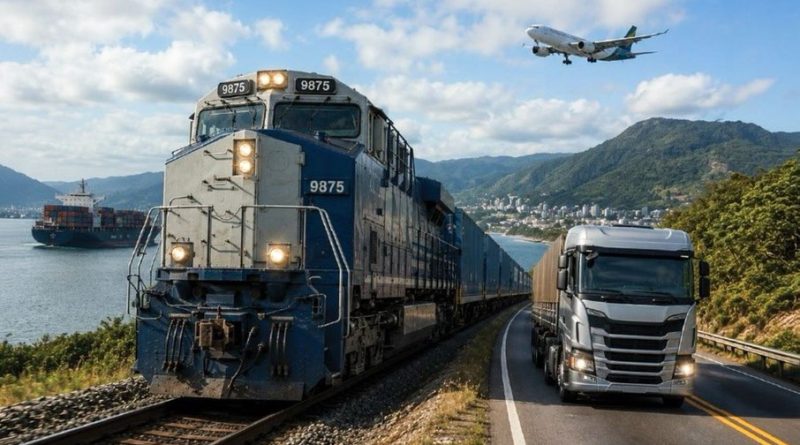 Plano Nacional de Logística prevê ampliar a conexão entre os modais de transporte para aumentar a competitividade do setor