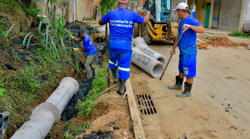 Obras estão deixando Vila Cláudia com melhor acessibilidade e mobilidade