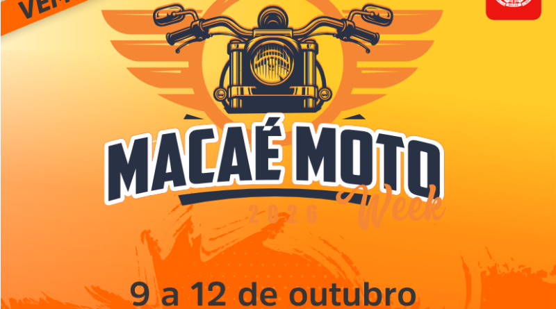 Bandas VMax, Improvável Rock Cristo e Cilindrada confirmam presença no Macaé Moto Week 2026