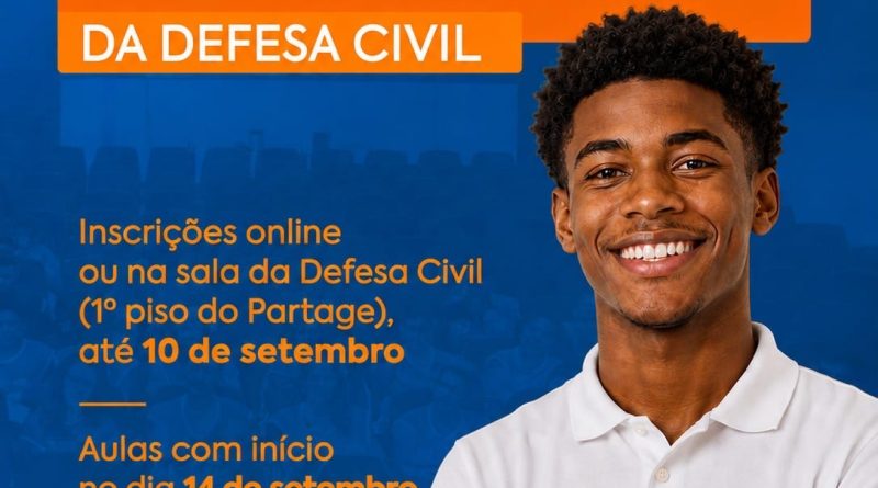 Defesa Civil de São Gonçalo está com inscrições abertas para nova turma do Curso de Voluntários