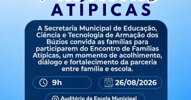 Búzios realiza encontro de acolhimento com famílias atípicas