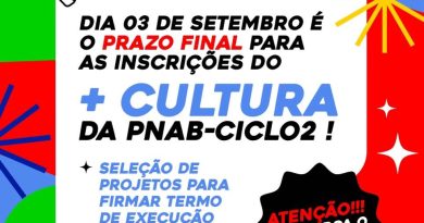 PNAB Ciclo 2:&nbsp;inscrições para&nbsp;o&nbsp;Edital +Cultura&nbsp;terminam&nbsp;no dia 3 de setembro, em Teresópolis