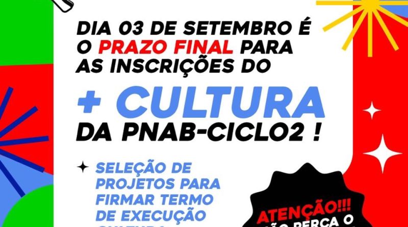 PNAB Ciclo 2:&nbsp;inscrições para&nbsp;o&nbsp;Edital +Cultura&nbsp;terminam&nbsp;no dia 3 de setembro, em Teresópolis