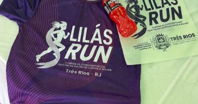 Lilás Run terá programação esportiva e de conscientização neste domingo em Três Rios