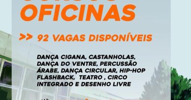 Inscrições abertas para mais de 90 vagas nas oficinas gratuitas&nbsp;na Casa de Cultura de Teresópolis