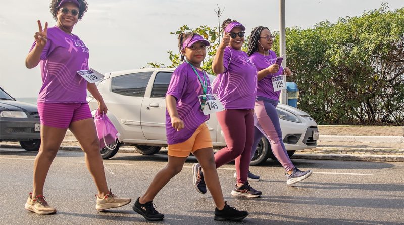 Macaé: Corrida Lilás movimenta as orlas da Praia Campista e Pecado e reúne 2.000 pessoas