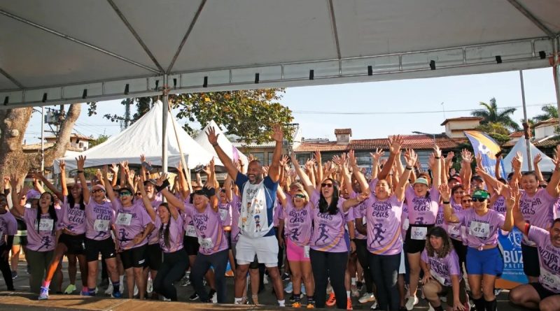 Corrida Búzios por Elas reúne mais de 600 participantes em ação do Agosto Lilás