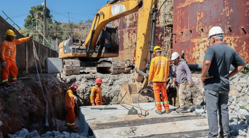 São Gonçalo realiza obras de drenagem nas ruas João Damasceno e Manoel Duarte