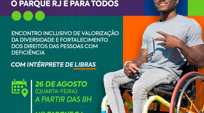 São Gonçalo vai promover evento inclusivo na próxima quarta-feira no Parque RJ Nosso Sonho