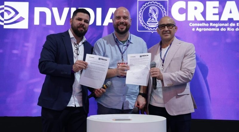 CREA-RJ e NVIDIA fazem parceria inédita durante a Rio Innovation Week 2026