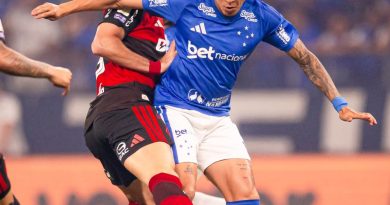 Com gol no fim, Flamengo perde para o Cruzeiro no Brasileiro