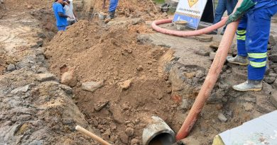 Mangaratiba: Obras de drenagem avançam na Estrada São João Marcos, na Praia do Saco