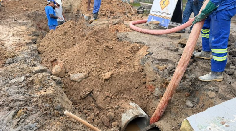Mangaratiba: Obras de drenagem avançam na Estrada São João Marcos, na Praia do Saco