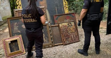 PF recupera obra peruana que seria comercializada ilegalmente no Rio