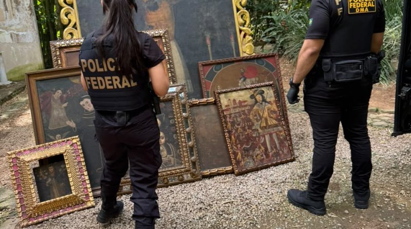 PF recupera obra peruana que seria comercializada ilegalmente no Rio