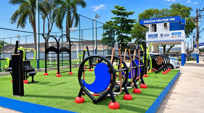 Prefeitura de Belford Roxo inaugura Parque municipal Casemiro Meirelles com área de lazer e base da Polícia Militar