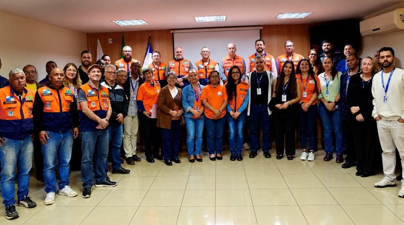 Defesa Civil se reúne com o Grupo de Ações Coordenadas  para discutir ações preventivas em Belford Roxo